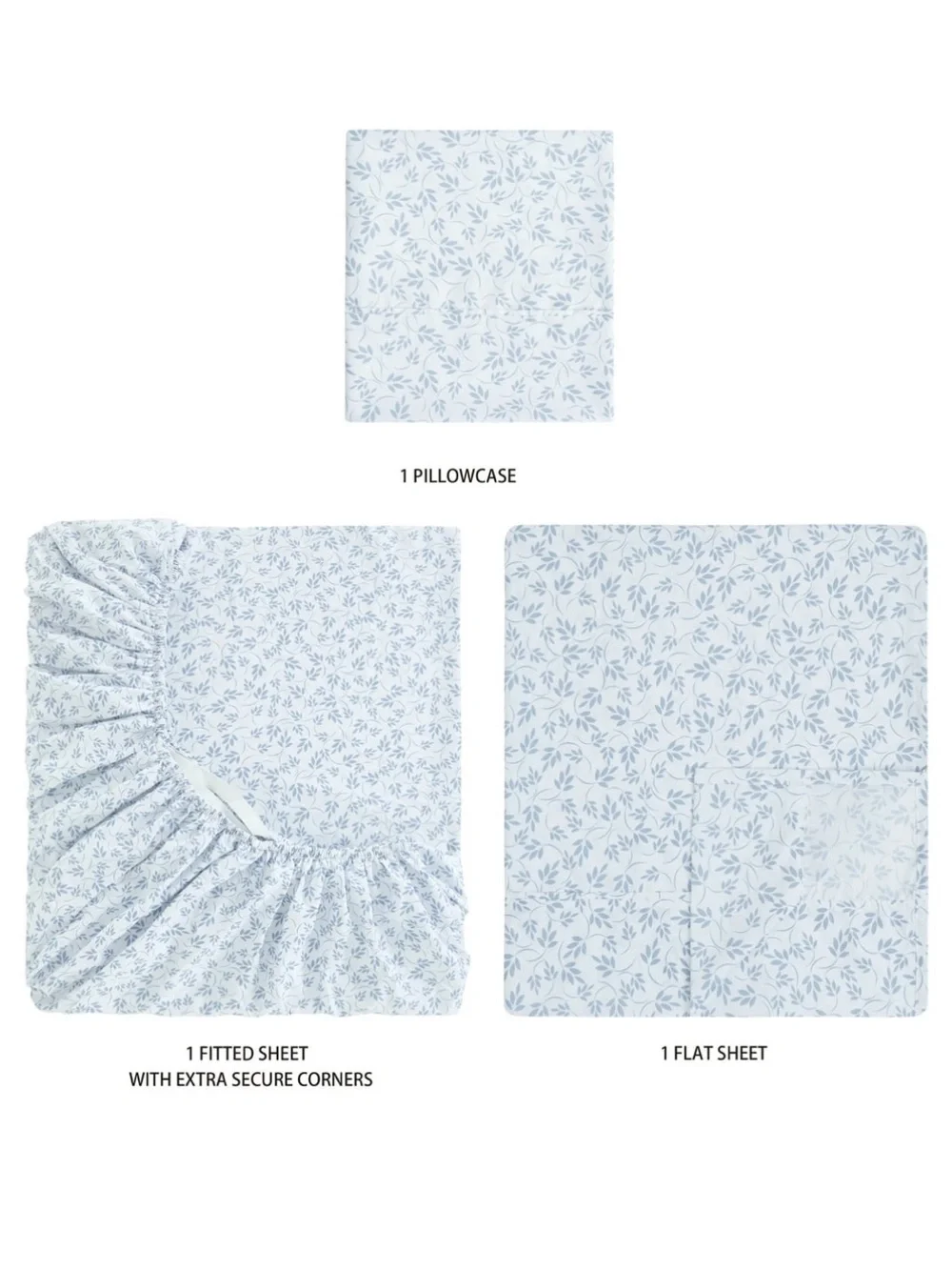 Mainstays Super Soft Brushed Microfiber Sheet Set Twin/Twin XL NEW